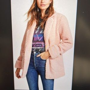 Laveer Jane coat in pink